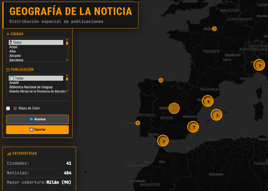 Mapa Geográfico Interactivo